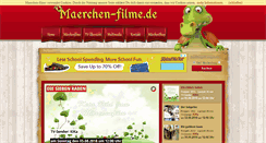 Desktop Screenshot of maerchen-filme.de